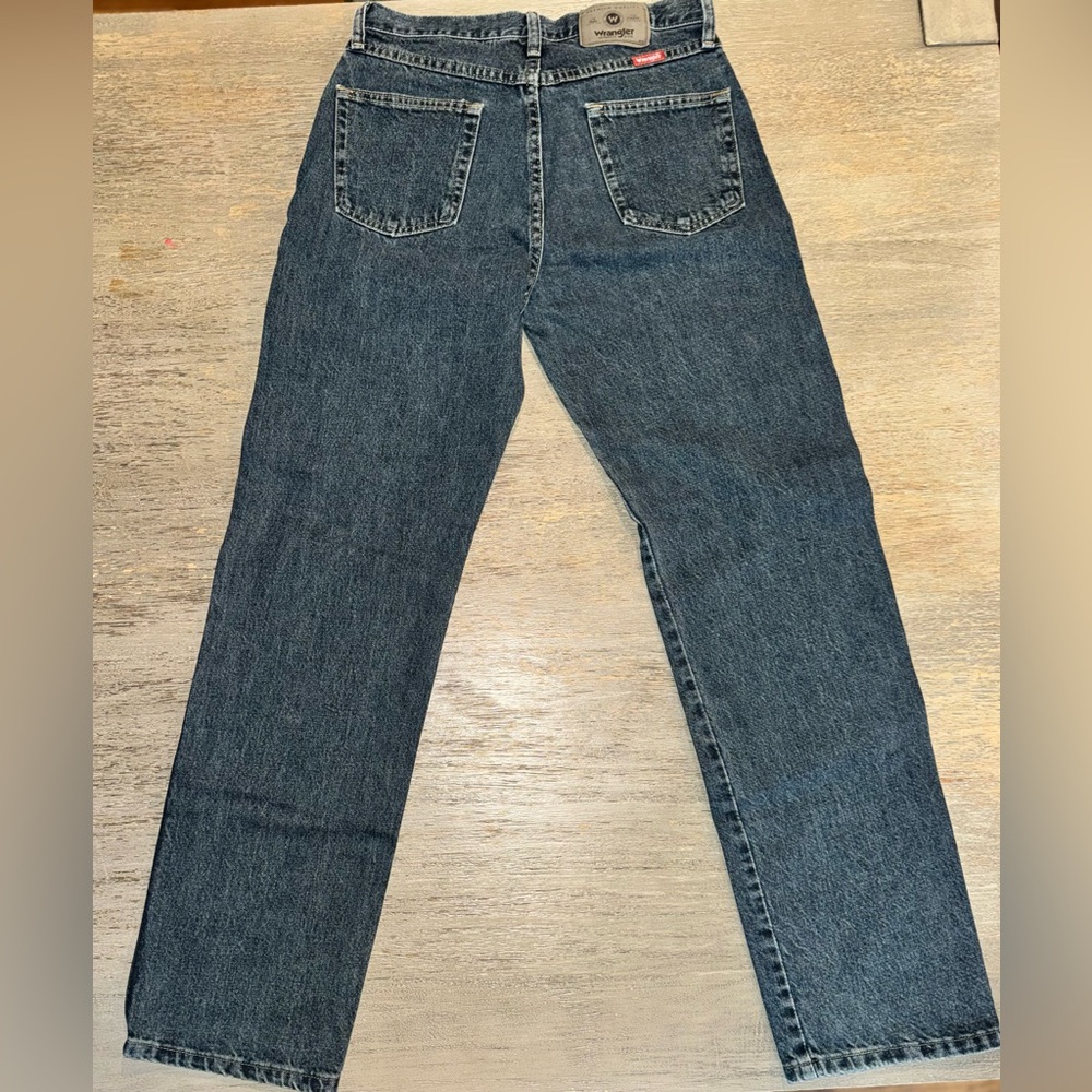 Men’s Wrangler Blue Denim Jeans, 2 pair *bundle* - Picture 7 of 9